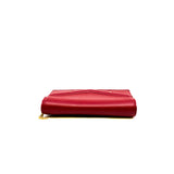 thumbnail monster wallet on chain leather red ghw