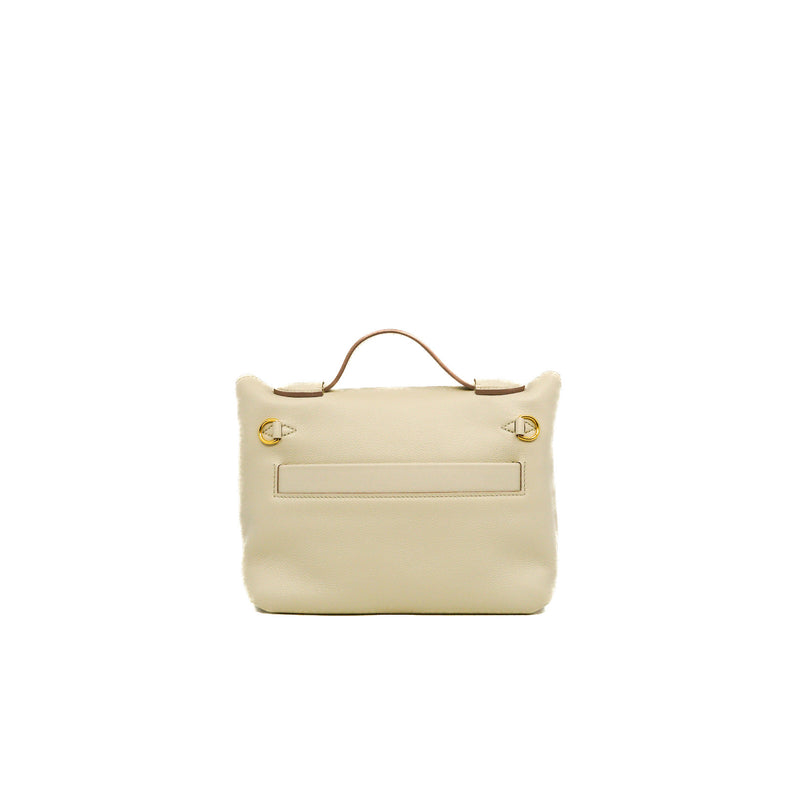 Mini 24/24 21 8L Beton In Swift/Evercolor Leather GHW Stamp B
