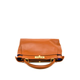 thumbnail large peekaboo in calfskin brown ghw