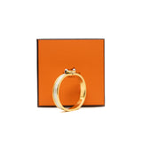 thumbnail mini clic chaine d'ancre maillon bracelet in white ghw