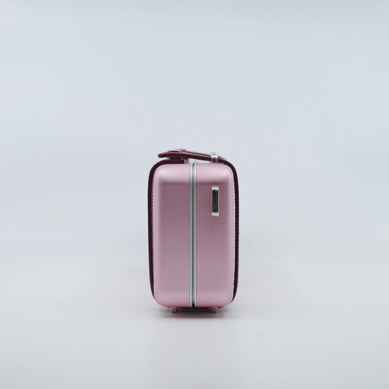 Dior X Rimowa Aluminum Rose Pink Clutch Bag PHW With Strap - L'UXE LINK