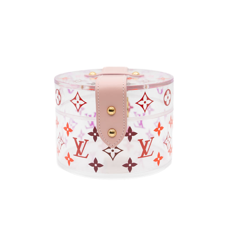 transparent box in plexiglass rose monogram ghw