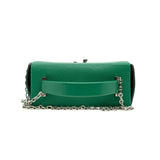 thumbnail cinhetic box in goat skin green a stamp phw