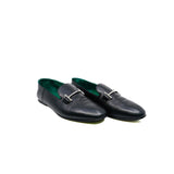 thumbnail Saga loafer in leather black phw #41