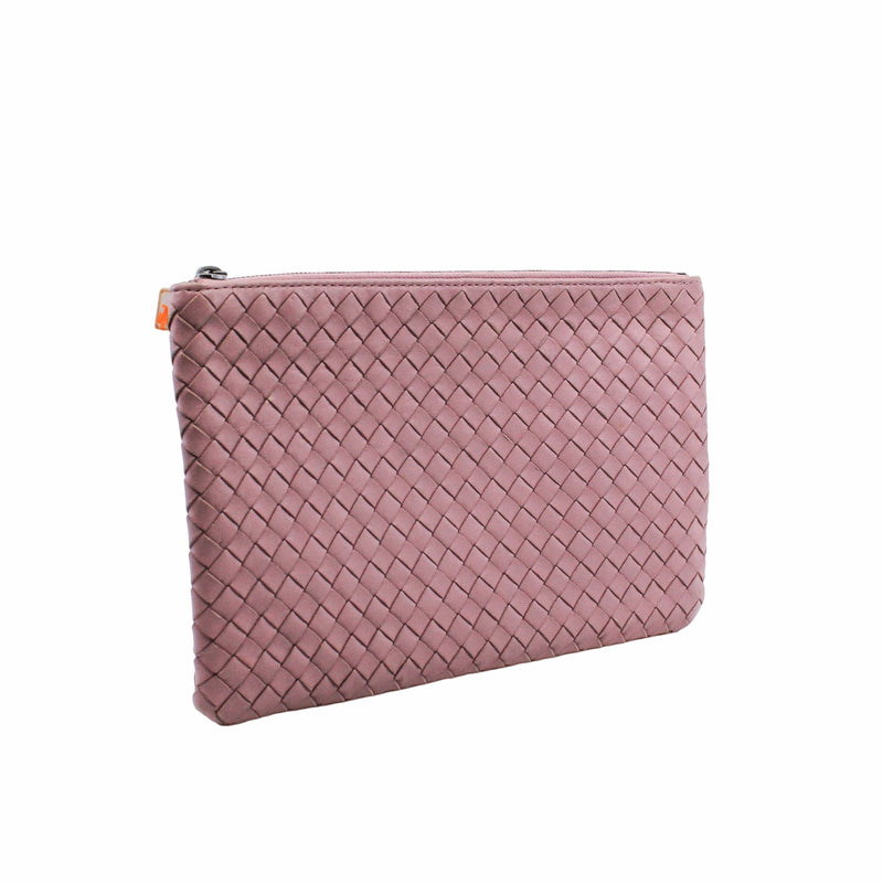 medium nude pink clutch shw - L'UXE LINK