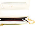 thumbnail 25s double gold ball woc in white calfskin ghw #G3N8xxxx