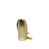 thumbnail medium envelope in leather white grey ghw