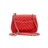 thumbnail mini square chervon red caviar phw seri23
