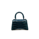 thumbnail XS hourglass in dark green ccd embossed phw