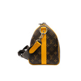 thumbnail Keepall Bandoulière 35 in monogram canvas/yellow leather phw 2025