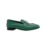 thumbnail paris loafer in green silver  buckle#35