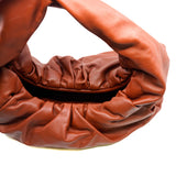 thumbnail large shopping tote in leather winered ghw