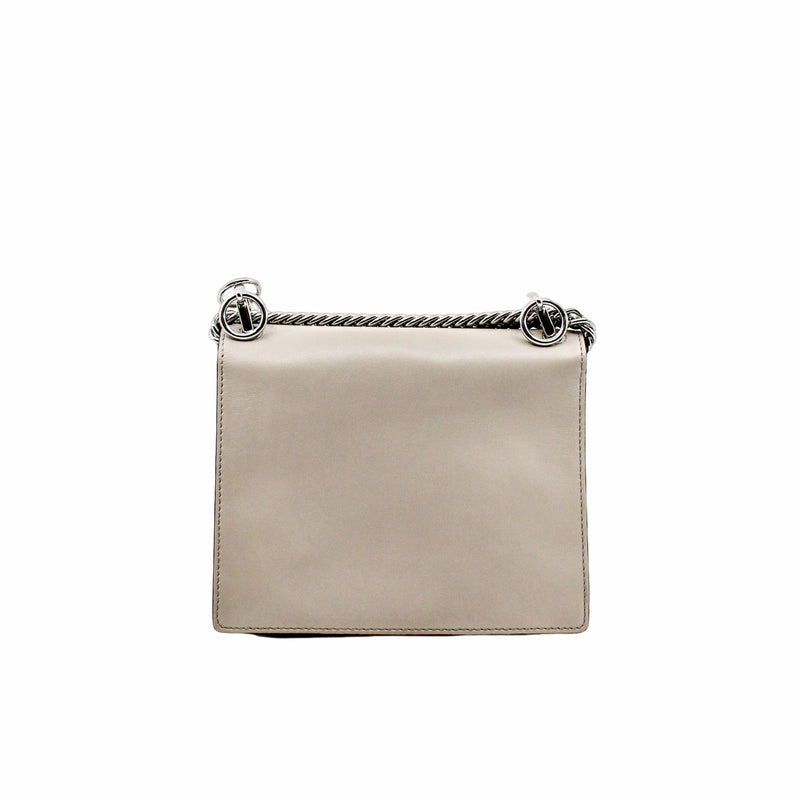 Kan I Shoulder Bag Small Calfskin grey - L'UXE LINK