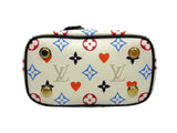thumbnail Vanity Bag Multicolor In White/Black With Chain GHW 2020 - L'UXE LINK