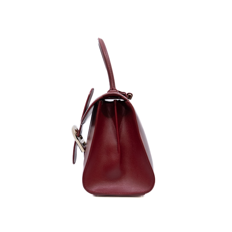 mini brillant in red calfskin ghw