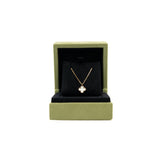 thumbnail sweet Alhambra pendant in  white MOP 18k yg
