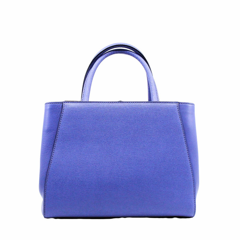 2JOURS BAG LEATHER PETITE SMALL purple GHW - L'UXE LINK