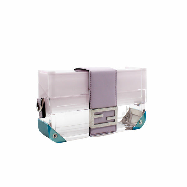 baguette trunk mini  purple phw rrp 6900 - L'UXE LINK