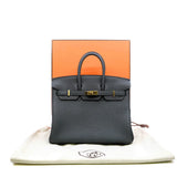 thumbnail birkin 25 gris misty H0 togo rghw w stamp