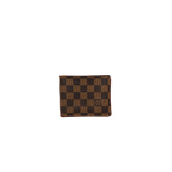 damier canvas portefeuille wallet ghw