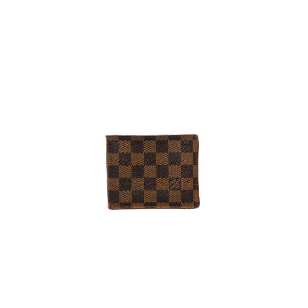 damier canvas portefeuille wallet ghw