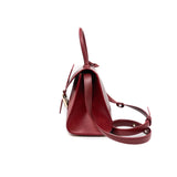 thumbnail mini brillant red calfskin ghw