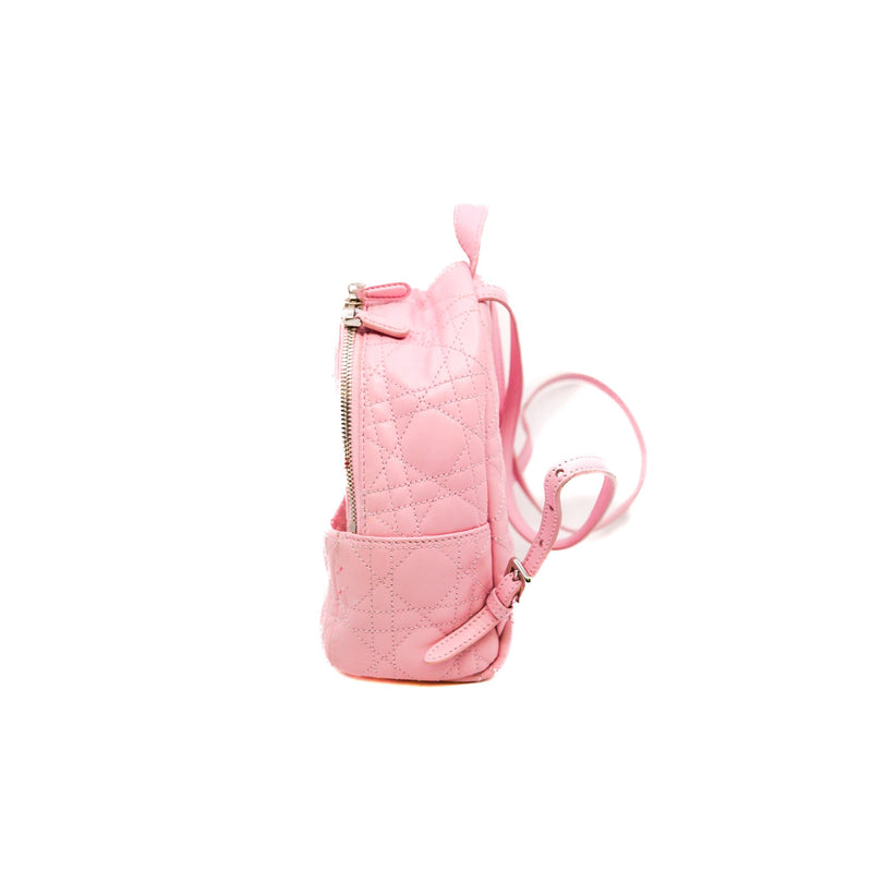 dior bear Cannage mini backpack in pink PHW