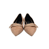 thumbnail ballerines douce suede Nude loafer #37.5