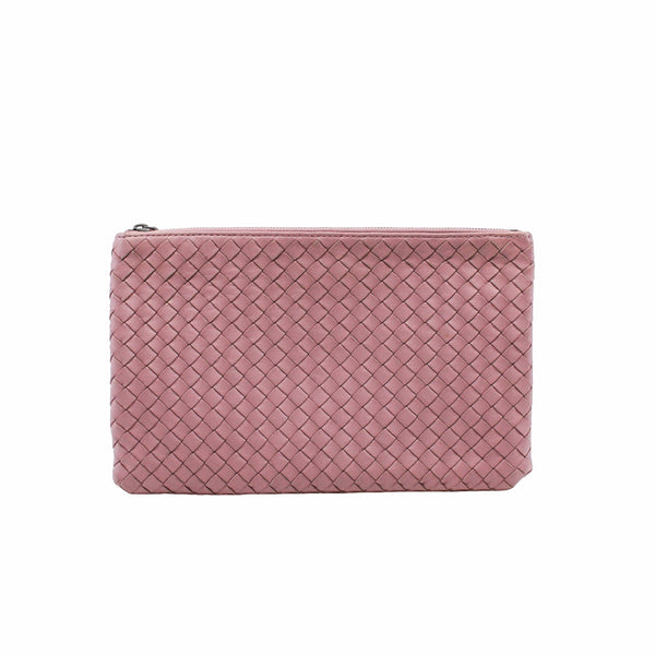 medium nude pink clutch shw - L'UXE LINK
