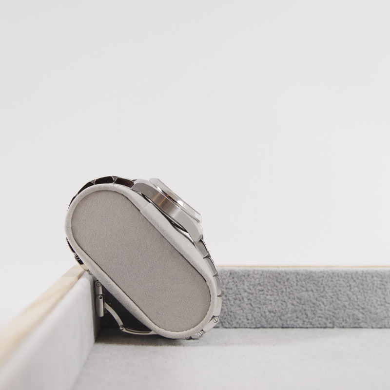 lady watch 28mm gray dial steel - L'UXE LINK