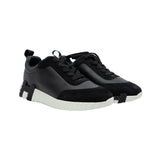 thumbnail Bouncing sneaker in leather /suede black#35