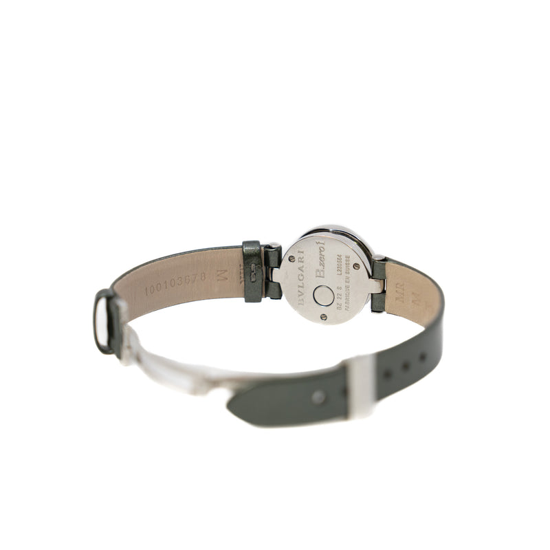 B.Zero1 BZ22S 22mm Diamond And Blue Shell Face Watch - L'UXE LINK