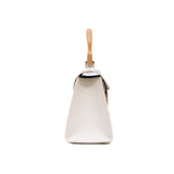 thumbnail Structure Saigon PM bag canvas/calfskin white phw