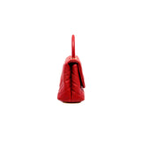 thumbnail Small Coco Handle Caviar red ghw seri 24