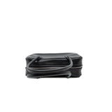 thumbnail mini sac plume in black evercalf k stamp phw