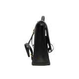 thumbnail 22k large backpack in black caviar GHW