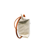 thumbnail Aline grooming bag in canvas craie/ gold