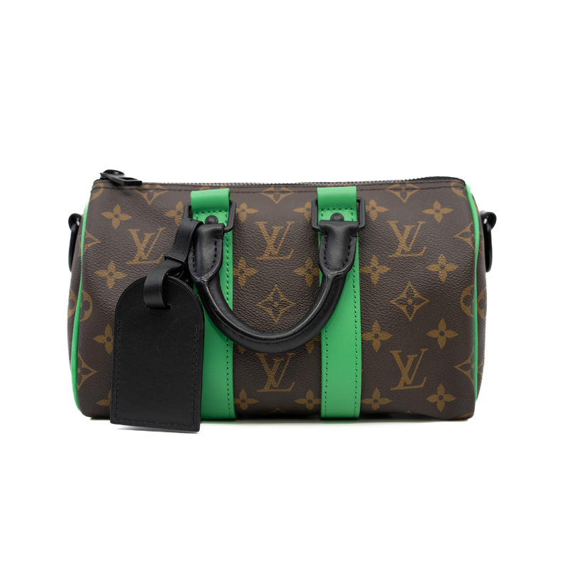 Keepall 25 monogram green/black