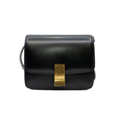 small box in black leather ghw