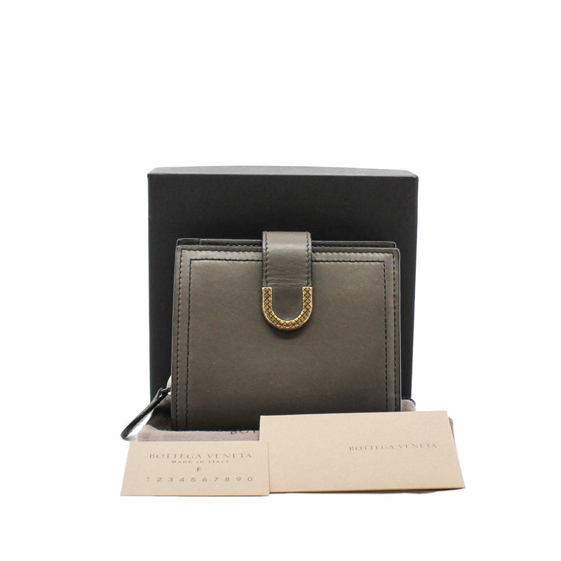 wallet small grey ghw - L'UXE LINK