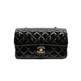 thumbnail small cf in black patent rghw seri 29