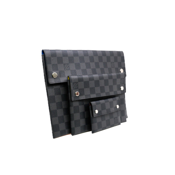 Damier black&grey  Canvas Pochette GM