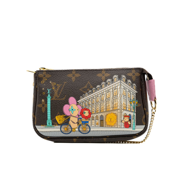 mini pochette accessories with vivian building in monogram ghw 2022