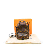 thumbnail Palm Springs Mini in black monogram year 2022+