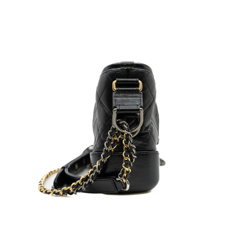 small Gabrielle in calfskin black gphw seri 28