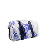 thumbnail City Keepall Monogram Watercolor Blue Canvas Phw 2021 with Strap