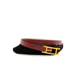 thumbnail Leather Behapi Double Tour Wrap Bracelet size S