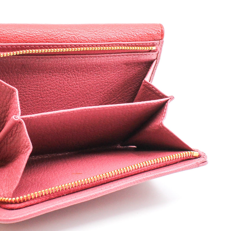 wallet small  goat mix color - L'UXE LINK