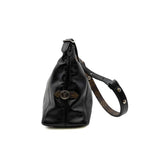 thumbnail carryall eastwest in lambskin black/monogram phw