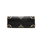 thumbnail onthego pm in Monogram Empreinte Leather black/ beige ghw